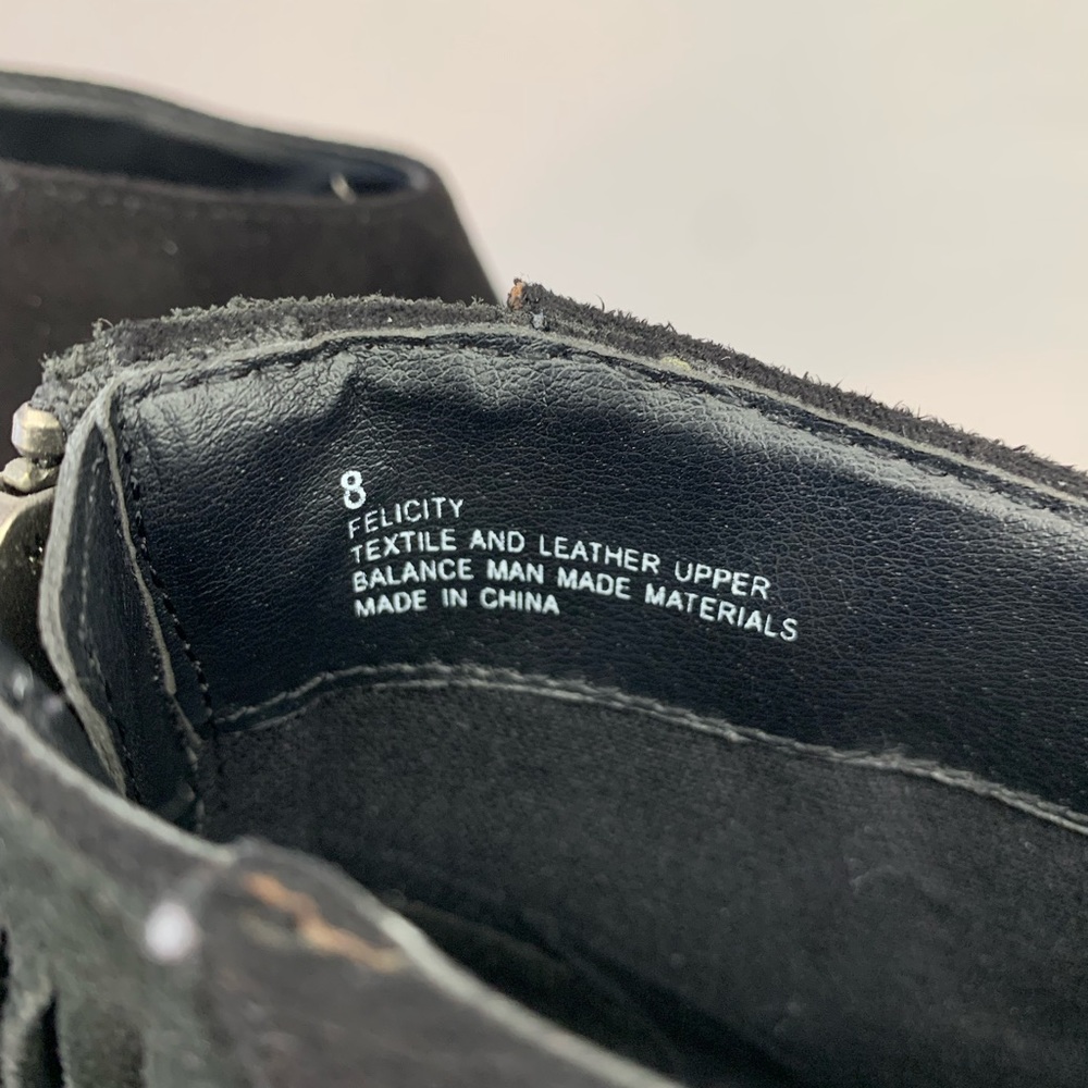COPY - Suede Fringe Cowboy boots 🖤 - Picture 4 of 6